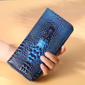 Alligator Embossed Wallet